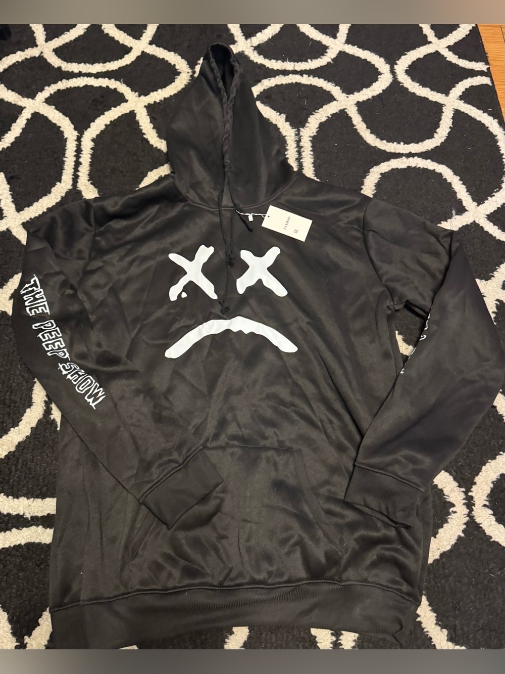 Lil Peep The Peep Show Black Graphic Hoodie Men’s XXL